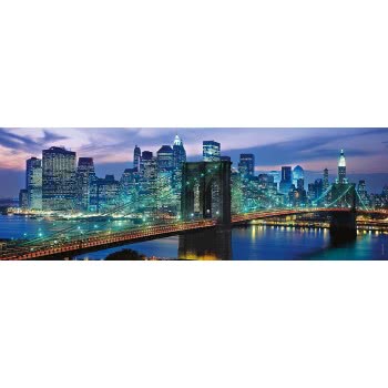 Clementoni Puzzle Panorama High Quality Collection New York Brooklyn Bridge 1000 Pcs 1220-39434 8005125394340