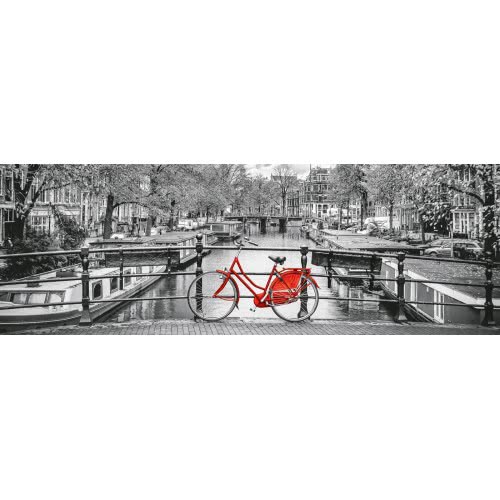Clementoni Puzzle 1000Pc High Quality Collection Panorama Amsterdam Bicycle 39440 8005125394401