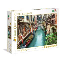Clementoni Παζλ 1000Τεμ. High Quality Collection Το Κανάλι Της Βενετίας 1220-39458 8005125394586