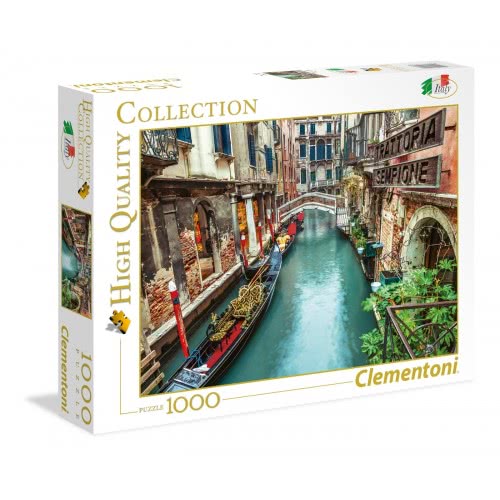 Clementoni Παζλ 1000Τεμ. High Quality Collection Το Κανάλι Της Βενετίας 1220-39458 8005125394586