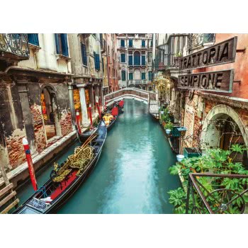 Clementoni Puzzle 1000Pc High Quality Collection Venice Canal 1220-39458 8005125394586
