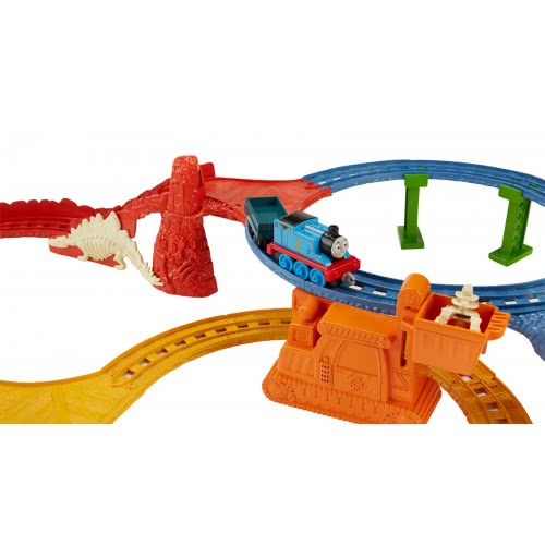 Mattel Τόμας Σιδηρόδρομος Περιπέτεια Με Τους Δεινόσαυρους CDV09 887961049619