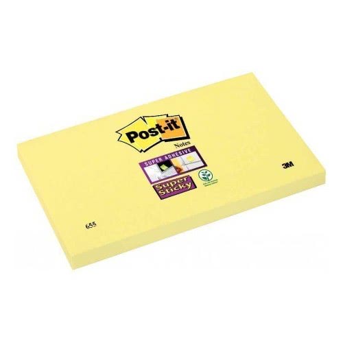 3M Χαρτάκια 3Μ Post-It Κίτρινα 127X76εκ 90Φύλλα 076655100 051141380797