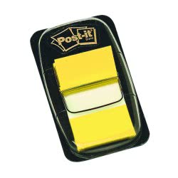 3M Σελιδοδείκτες 3Μ Post-It 25X43εκ Χρώμα Κίτρινο 50Φύλλα 076680005 021200707551