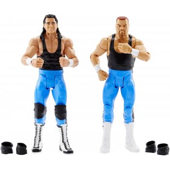 Mattel WWE Battle Pack Bret Hart And Jim Neidhart 2 Φιγούρες P9579 / FCV89 887961460599