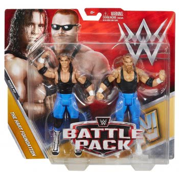 Mattel WWE Battle Pack Bret Hart And Jim Neidhart 2 Φιγούρες P9579 / FCV89 887961460599