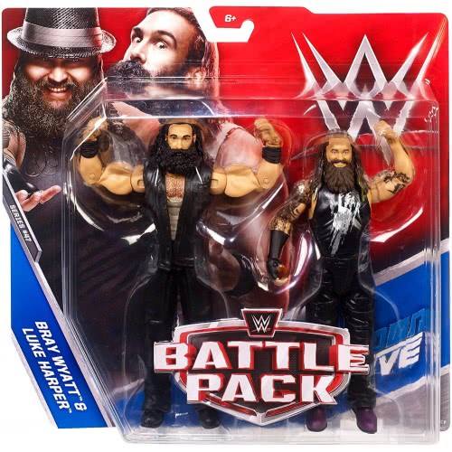Mattel WWE Battle Pack Bray Wyatt And Luke Harper 2 Φιγούρες P9579 / DXG41 887961395686
