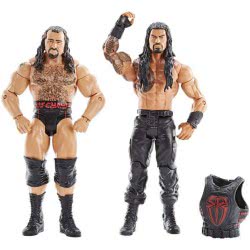 Mattel WWE Battle Pack Roman Reigne VS Rusev 2 Figures P9579 / DXG39 887961395914