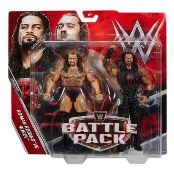Mattel WWE Battle Pack Roman Reigne VS Rusev 2 Φιγούρες P9579 / DXG39 887961395914