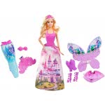 Mattel Barbie Παραμυθένια Μεταμόρφωση 3 Σε 1 CFF48 887961056297