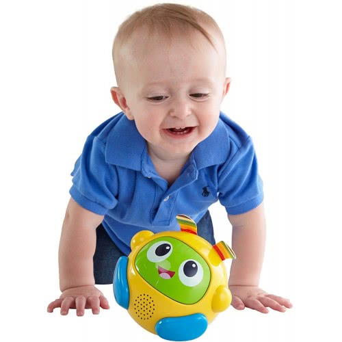 Mattel Laugh And Learn Bright Beats Spin And Crawl Tumble Ball - Beatbo FPB55 887961605082