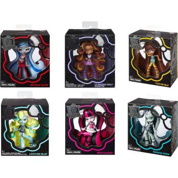 Mattel Monster High - Mini Κούκλες (14 Σχέδια) Vinyls CFC83 / ASST 887961054996