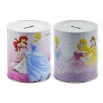 OEM Κουμπαράς Μεταλικός Princess Μεγάλος - 2 Σχέδια 201615 8034048001615