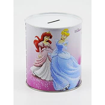 OEM Κουμπαράς Μεταλικός Princess Μεγάλος - 2 Σχέδια 201615 8034048001615