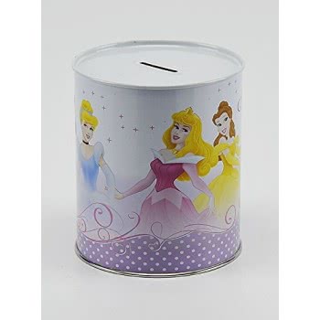 OEM Κουμπαράς Μεταλικός Princess Μεγάλος - 2 Σχέδια 201615 8034048001615