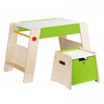 Hape Early Explorer Play Station And Stool Set E1015 6943478009974