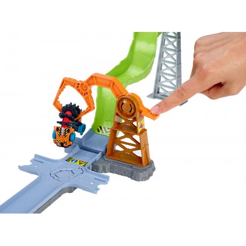 Mattel Hot Wheels Σκουλήκια - Πίστα Δαγκάνα CDX95 887961052244
