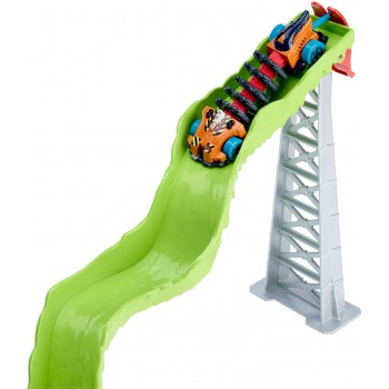 Mattel Hot Wheels Σκουλήκια - Πίστα Δαγκάνα CDX95 887961052244