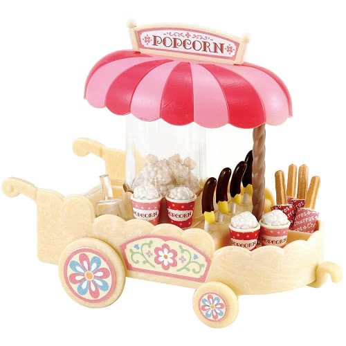 Epoch Sylvanian Families: Καροτσάκι Ποπκορν(Popcorn Cart) 4610 5054131046104