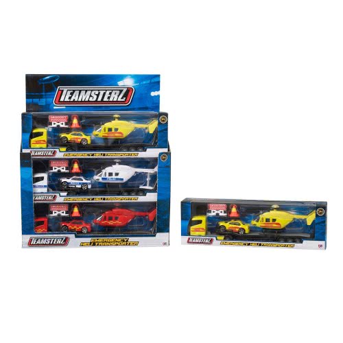 As company Emergency Heli Transporter Set With Die-Cast Vehicles For Ages 3+ 7535-73618 5050837361817