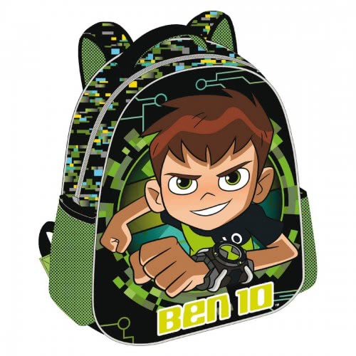 Diakakis imports Backpack Ben10 3D 2 Compartments 27X13x31cm 500202 5205698246555
