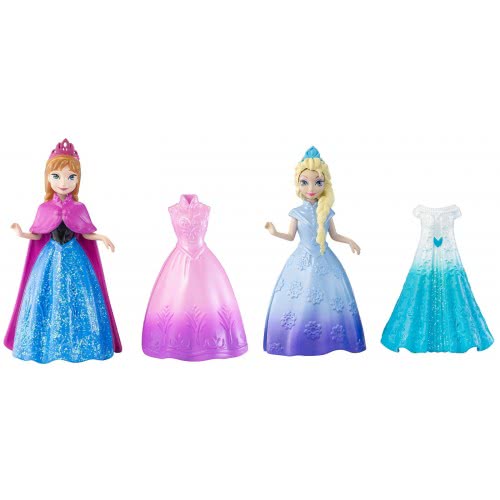 Mattel Disney Frozen Έλσα Και Άννα Μίνι Κούκλες Y9969 746775264093