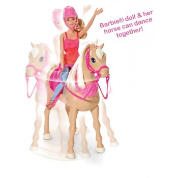Mattel Barbie Με Άλογο Που Χορεύει DMC30 887961274325