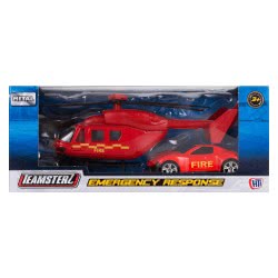 As company Teamsterz Ελικόπτερο Και Όχημα Άμεσης Δράσης Emergency Response, 1:64 - 3 Σχέδια 7535-73612 5050837703211