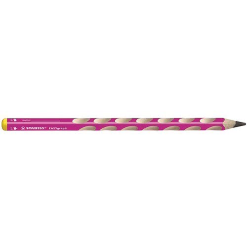 STABILO Easygraph Μολύβι HB 3.15Mm Για Αριστερόχειρες, Ροζ 321/01 4006381494601