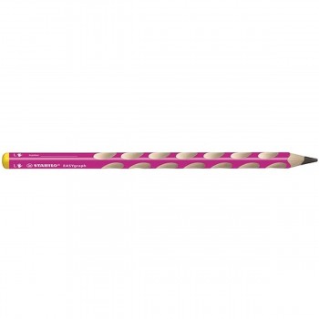 STABILO Easygraph Pencil HB 3.15Mm Left Handed, Pink 321/01 4006381494601