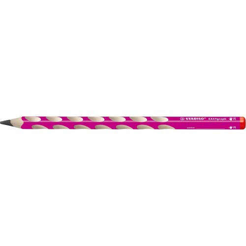 STABILO Easygraph Μολύβι HB 3.15Mm Για Δεξιόχειρες, Ροζ 322/01 4006381494649