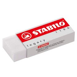 STABILO Legacy Eraser Rubber White 1186 9556091511907