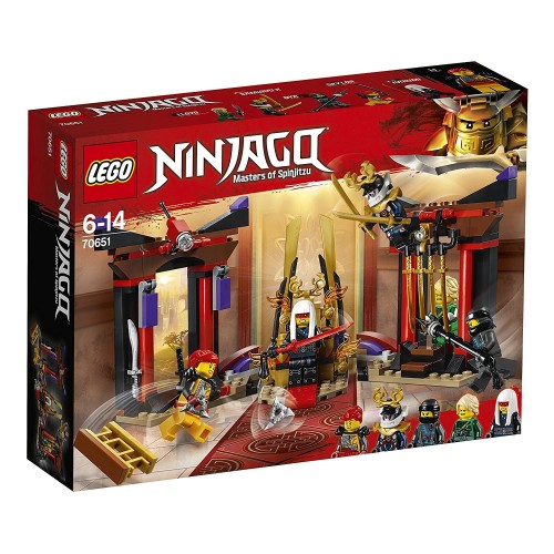 LEGO Ninjago Throne Room Showdown 70651 5702016109863