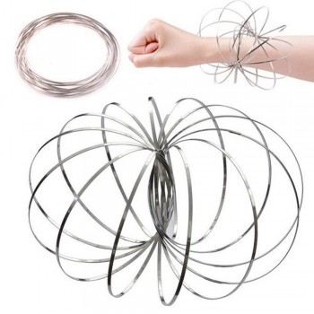 OEM Antistress Fidget Magic 3D Flow Rings For Fun And Pleasure - (Rainbow, Gold) 11290008 5212021900084