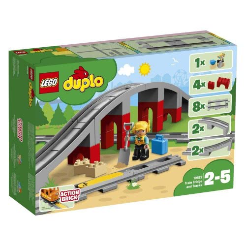 LEGO Duplo Train Bridge And Tracks 10872 5702016117240