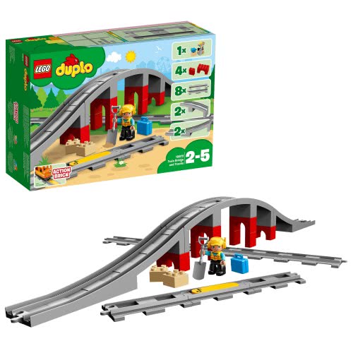 LEGO Duplo Σιδηροδρομική Γέφυρα Και Τροχιές 10872 5702016117240
