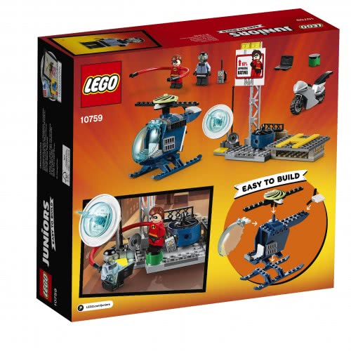 LEGO Juniors Καταδίωξη Της Κας Απίθανης Στις Στέγες 10759 5702016117585