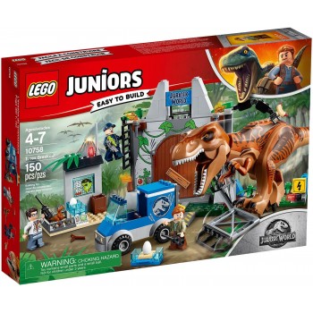 LEGO Juniors Jurassic World T-Rex Breakout 10758 5702016117578