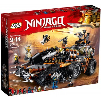 LEGO Ninjago Dieselnaut 70654 5702016110692