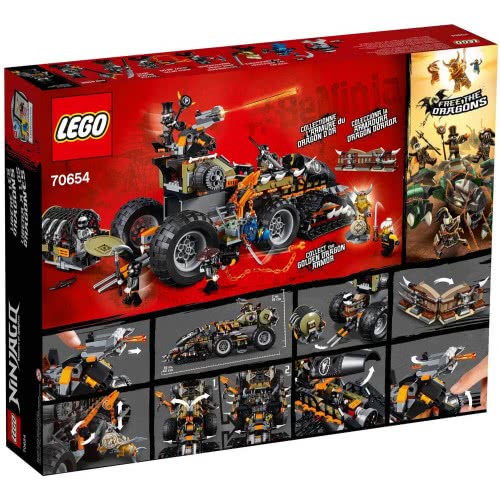 LEGO Ninjago Dieselnaut 70654 5702016110692