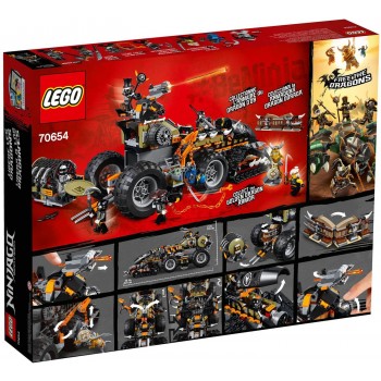 LEGO Ninjago Dieselnaut 70654 5702016110692