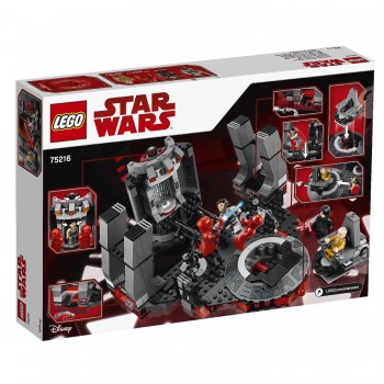 LEGO Star Wars Snoke Throne Room 75216 5702016110647