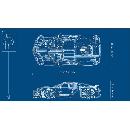LEGO Technic Bugatti Chiron 42083 5702016116977