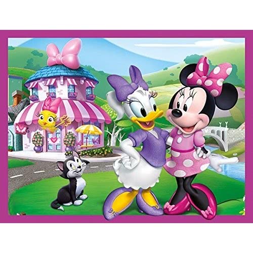 Clementoni Disney Junior Minnie Happy Helper 12 Cube Puzzle 1100-41184 ...