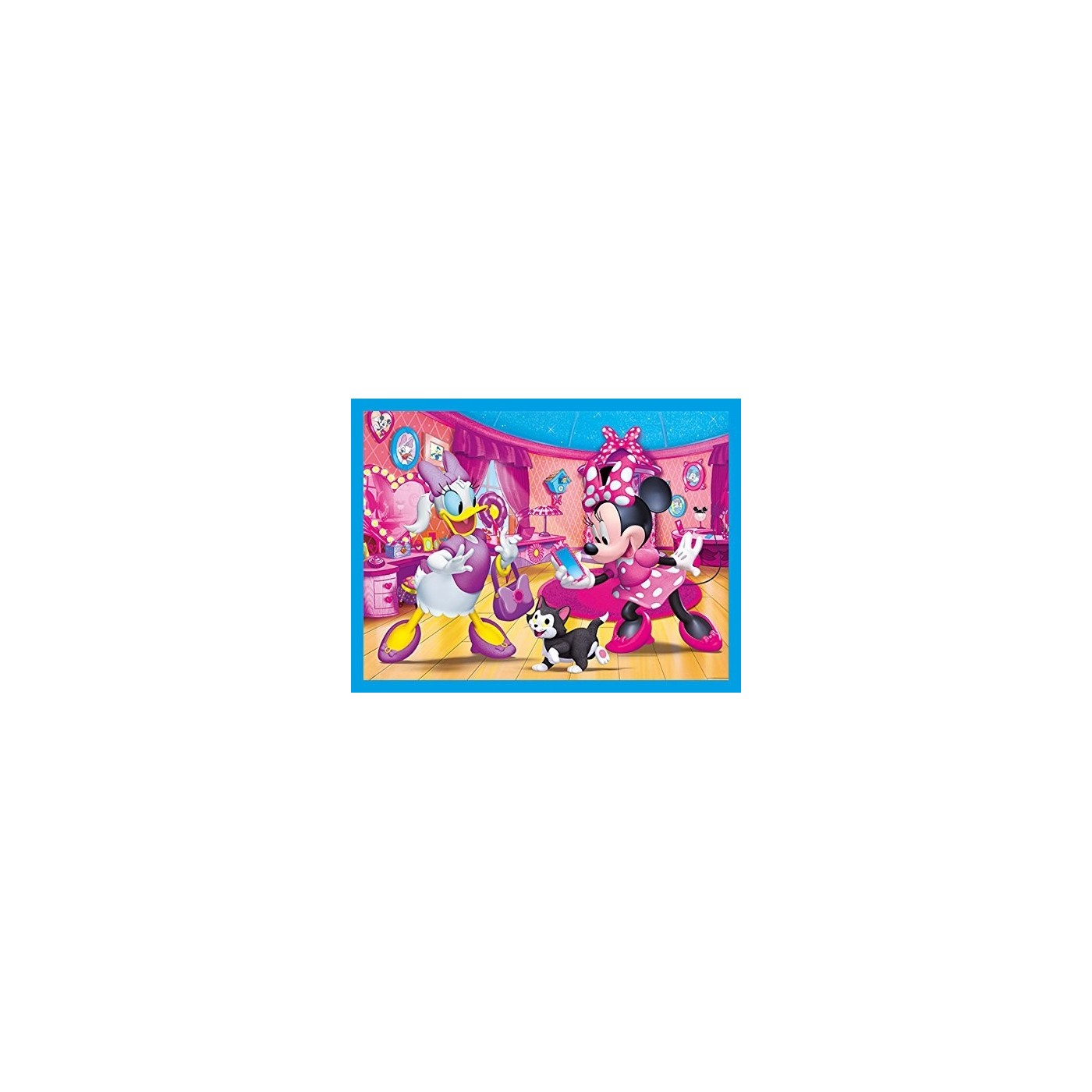 Clementoni Disney Junior Minnie Happy Helper 12 Cube Puzzle 1100-41184 ...