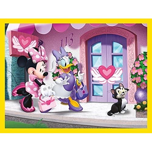 Clementoni Disney Junior Minnie Happy Helper 12 Cube Puzzle 1100-41184 ...