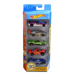 Mattel Hot Wheels 50Th Anniversary Track Stars 5 Pack, 1:64 Scale FWF98 887961673388
