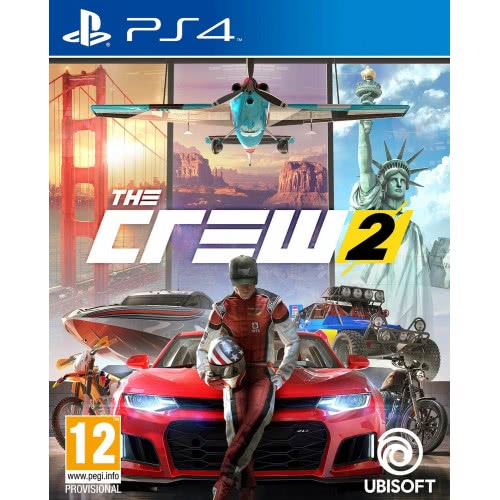 UBISOFT PS4 The Crew 2, Standard Edition  3307216024606