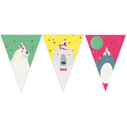PROCOS Triangle Flag Banner Arctic (9 Flags) 089693 5201184896938