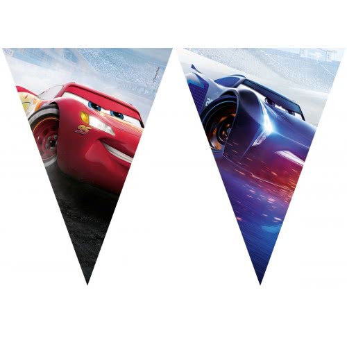 PROCOS Cars The Legend Of The Track Γιρλάντα Τρίγωνη Πλαστική (9 Σημαιάκια) 089469 5201184894699